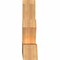 Ekena Millwork Saratoga Smooth Timber Gable Bracket, Western Red Cedar, 72"W x 24"H x 5 1/2"D x 5 1/2"F, 8/12 Pitch GBW072X24X0606SAR00SWR - alternate 4